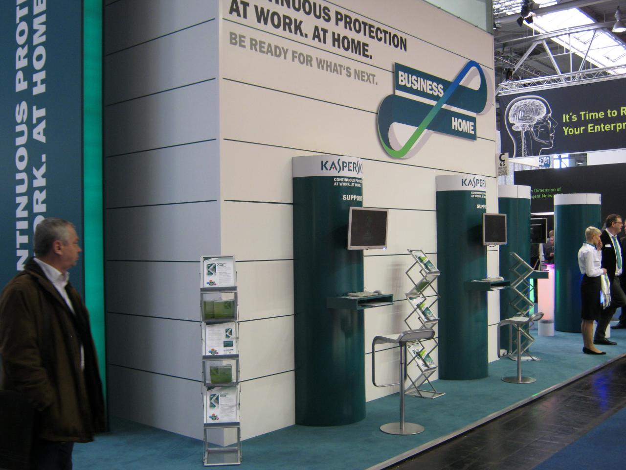 [06/03/2012] Cebit-Stand 2012 von Kaspersky (3)