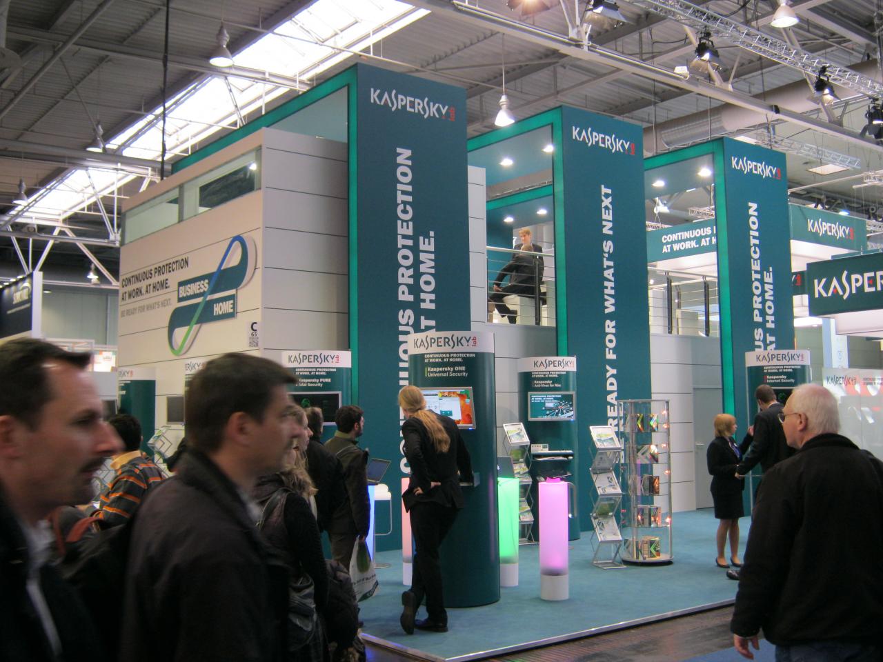 [06/03/2012] Cebit-Stand 2012 von Kaspersky (4)