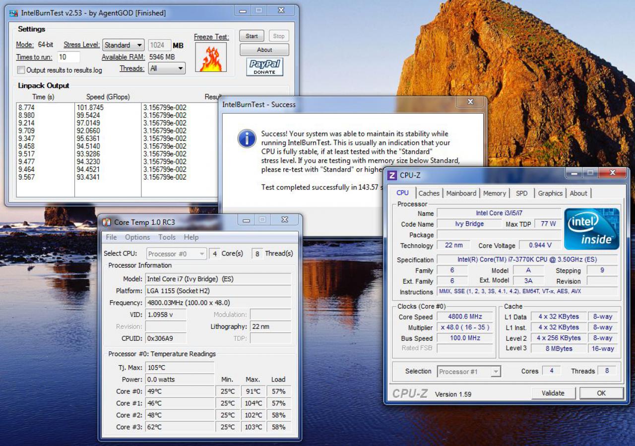 [12/03/2012] Ivy-Bridge: Weitere unabhängige Tests der neuen CPU-Generation von Intel aufgetaucht (4)