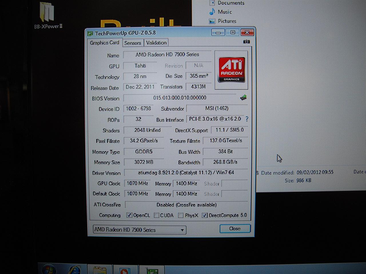 [05/03/2012] MSI R7970 Lightning: 1.070/2.800 MHz ab Werk