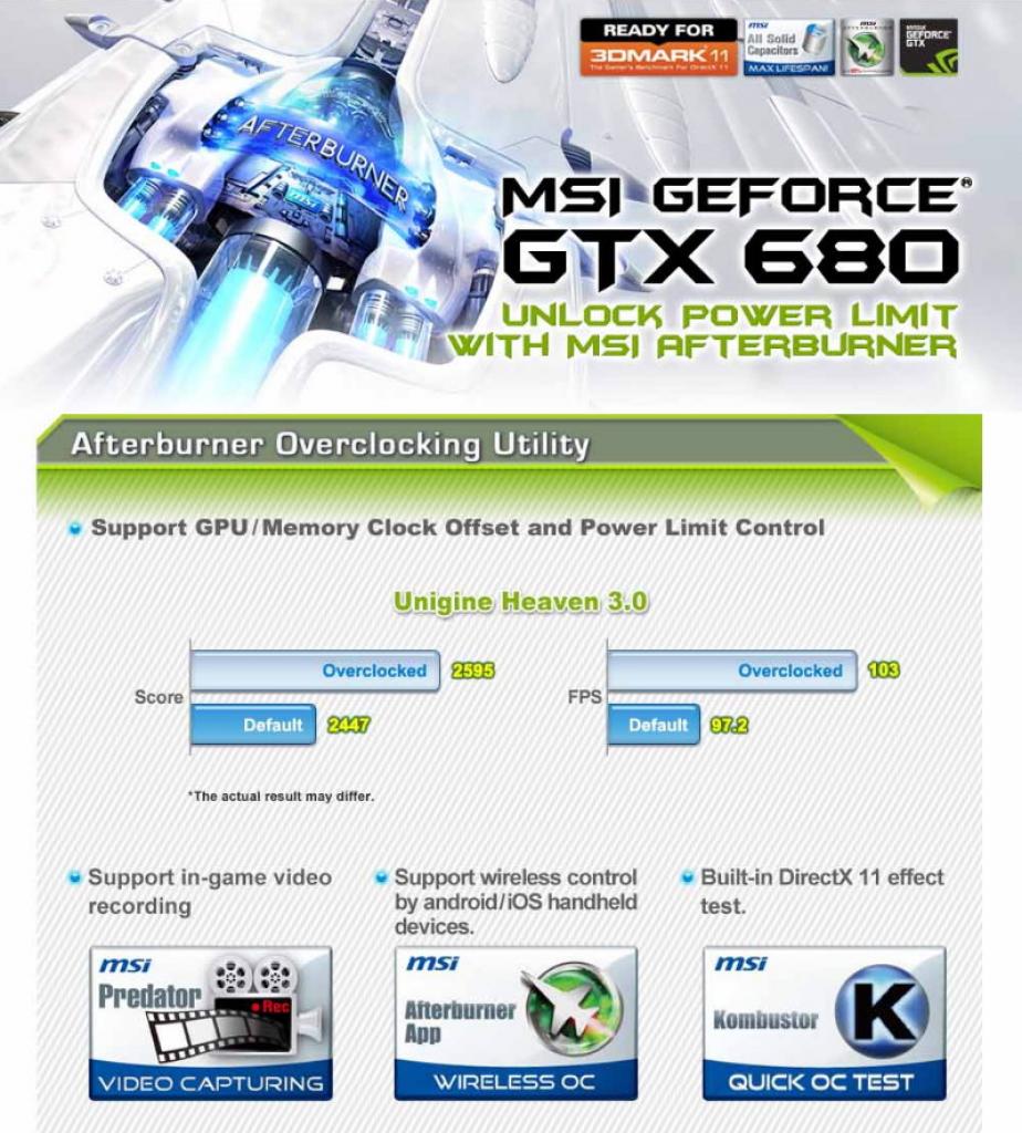 [20/03/2012] MSI Geforce GTX 680: Pressefolien aufgetaucht (2)