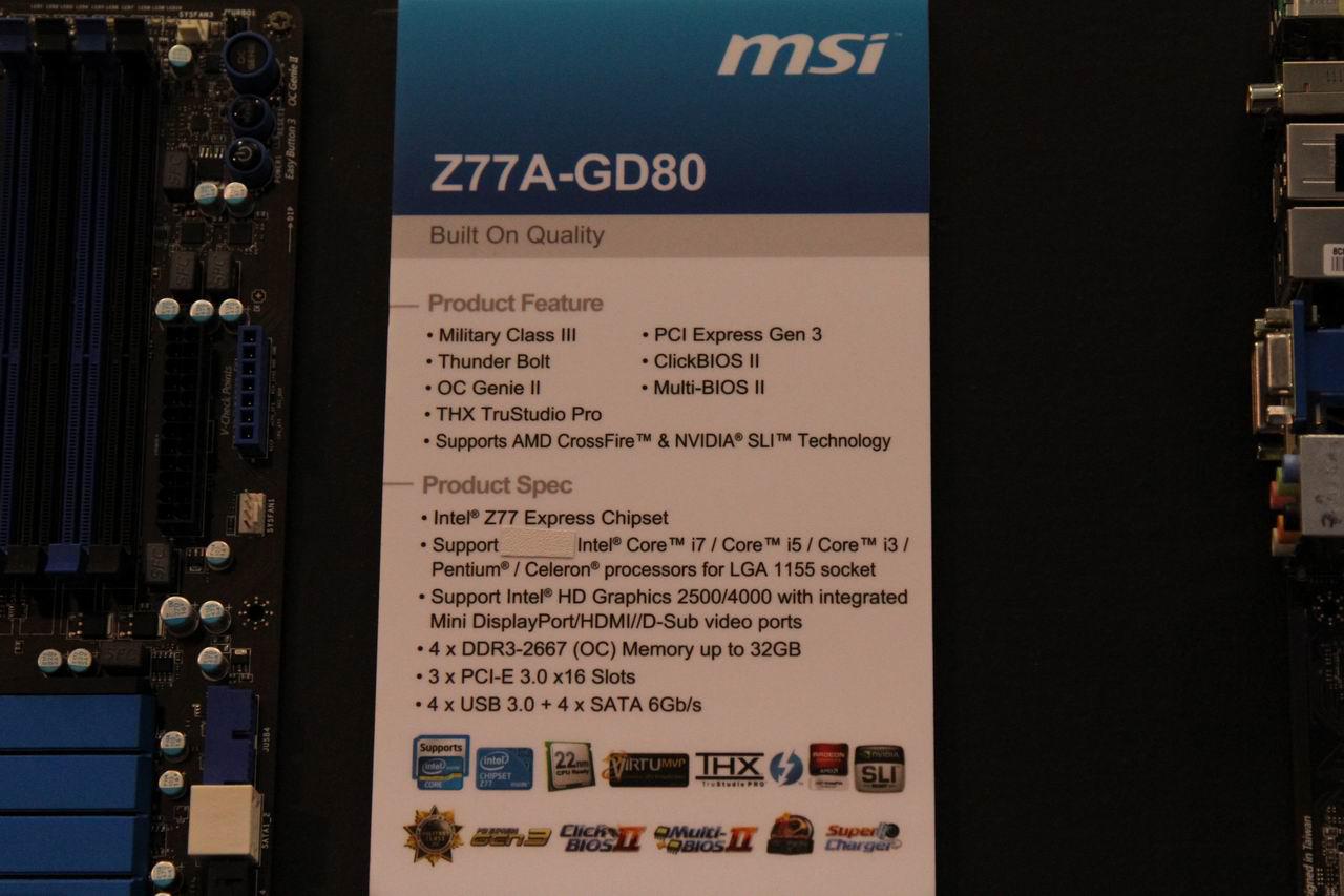 [09/03/2012] MSI Cebit 5709