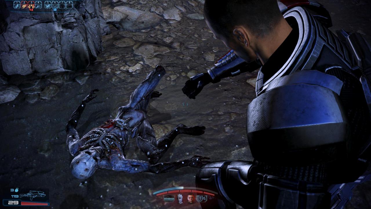 [15/03/2012] Gameplay: Besonders imposant sind die neuen Nahkampfattacken und Finishing-Moves, die feindliche Soldaten wuchtig und mit viel Stil zu Fall bringen.