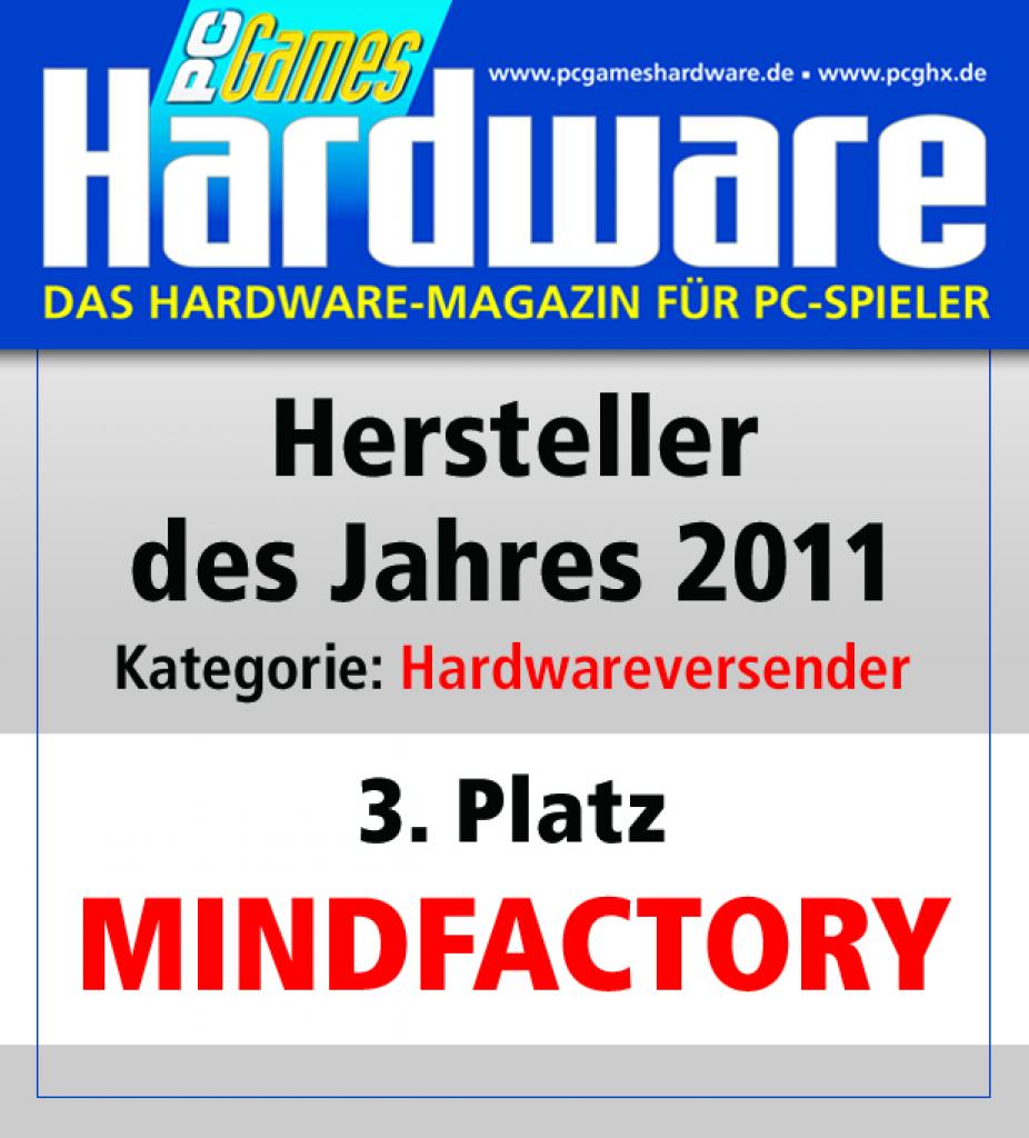 [08/03/2012] Hardwareversender Platz 3: Mindfactory 