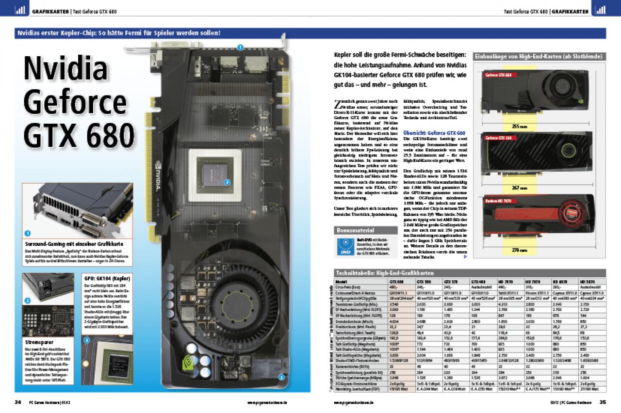 [30/03/2012] PCGH 05/2012: Nvidia Kepler GK104