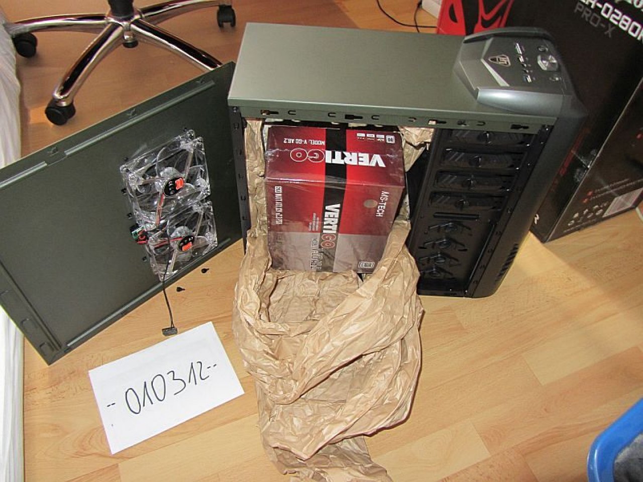 [14/03/2012] Tagebuch zu Casemod-Wettbewerb: Was lässt sich aus dem MS-Tech CA-0280 herausholen? (9)