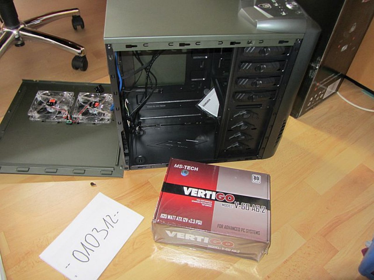 [14/03/2012] Tagebuch zu Casemod-Wettbewerb: Was lässt sich aus dem MS-Tech CA-0280 herausholen? (10)