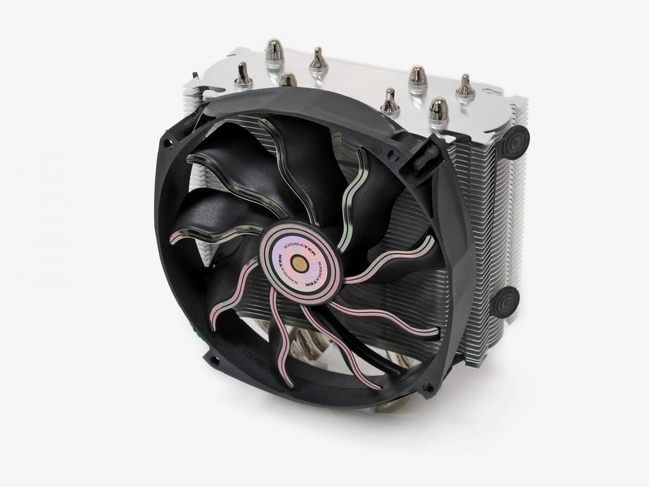[21/03/2012] Xigmatek Prime SD1484, Note: 2,38 - CPU-Temperatur (Lüfterdrehzahl in %): 44,2 (100%)/45,5 (75%)/- (50%) °C, Lautheit (Lüfterdrehzahl in %): 2,3 (100%)/0,9 (75%)/- (50%) Sone, PCGH-Preisvergleich