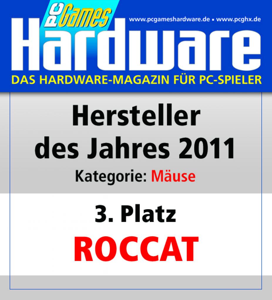 [08/03/2012] Mäuse Platz 3: Roccat 