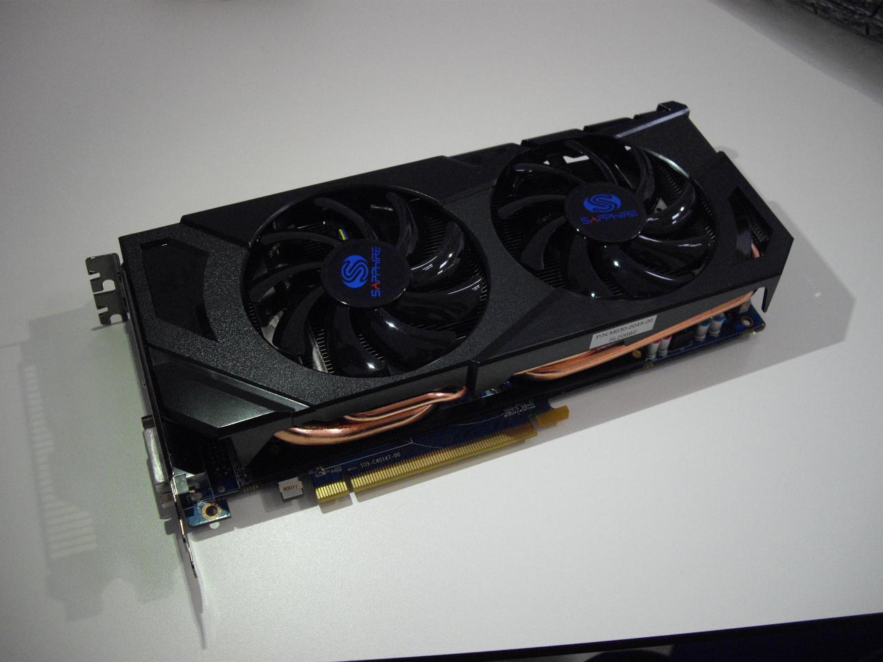 [05/03/2012] Sapphire Radeon HD 7870 OC: 1.050/2.500 MHz ab Werk