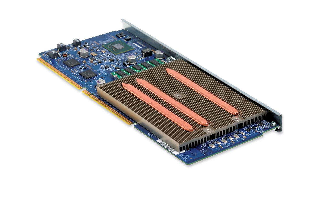 [01/03/2012] AMD Seamicro SM10000-XE: Einzelmodul mit Kühlkörper für Low-Voltage-Xeon-CPU.