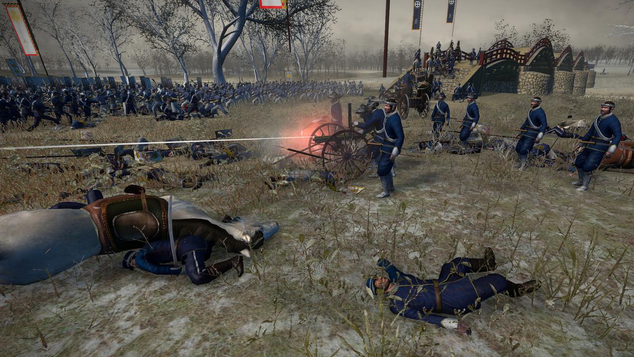 [26/03/2012] Shogun 2 (hier Fall of the Samurai) ist aufgrund von DX11, Tessellation, MSAA, DoF und SSAO ein ziemlicher Brocken - selbst für eine Geforce GTX 680; in Gefechten wiederum bremst gerne die CPU