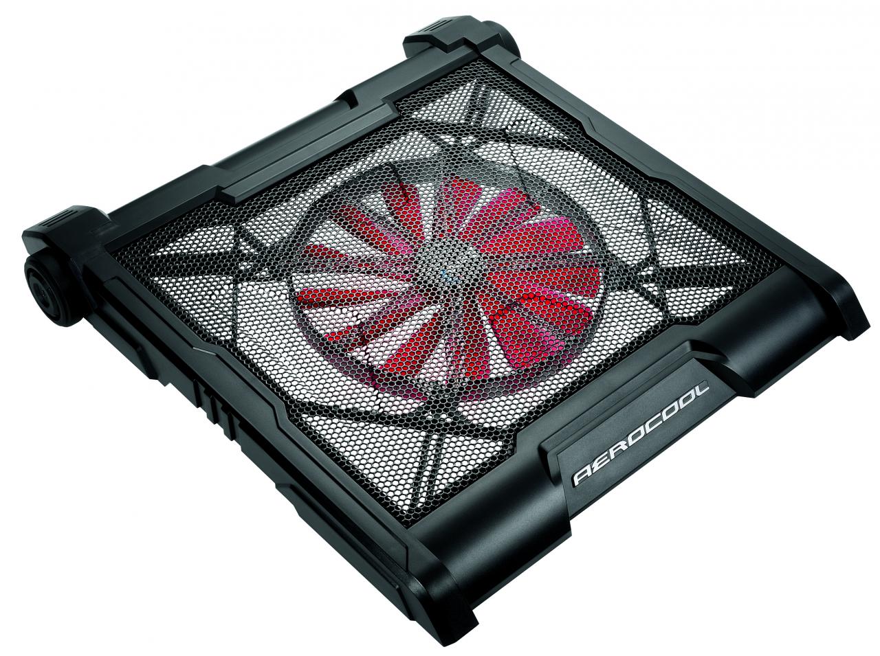[26/03/2012] Aerocool präsentiert beleuchteten Notebook-Lüfter Strike-X X1