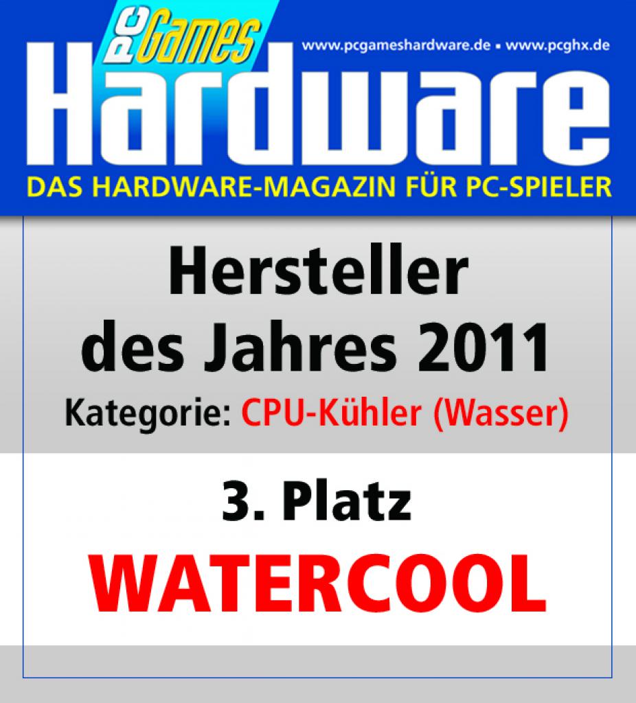 [08/03/2012] CPU-Kühler (Wasser) Platz 3: Watercool 