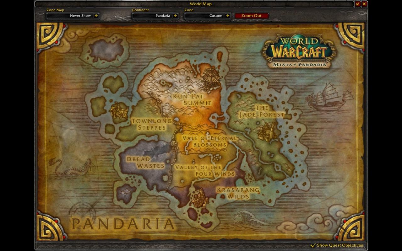 [23/03/2012] Impressionen aus der Beta von World of Warcraft - Mists of Pandaria mit 32xS-Kantenglättung und neuem SSAO (1)