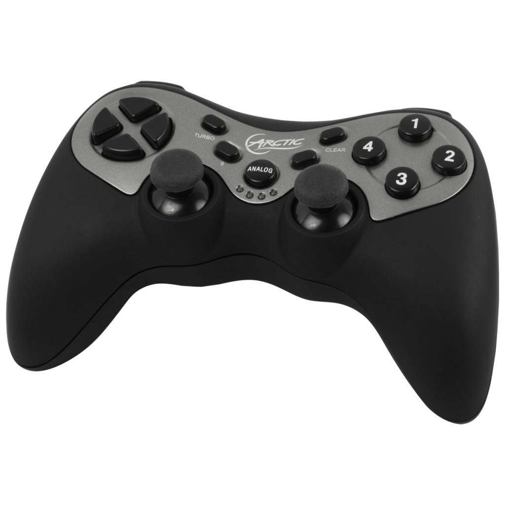 [25/03/2012] Das USB Wireless Gamepad lässt sich während des Spielens aufladen und hält drahtlos 30 Stunden durch. (6)