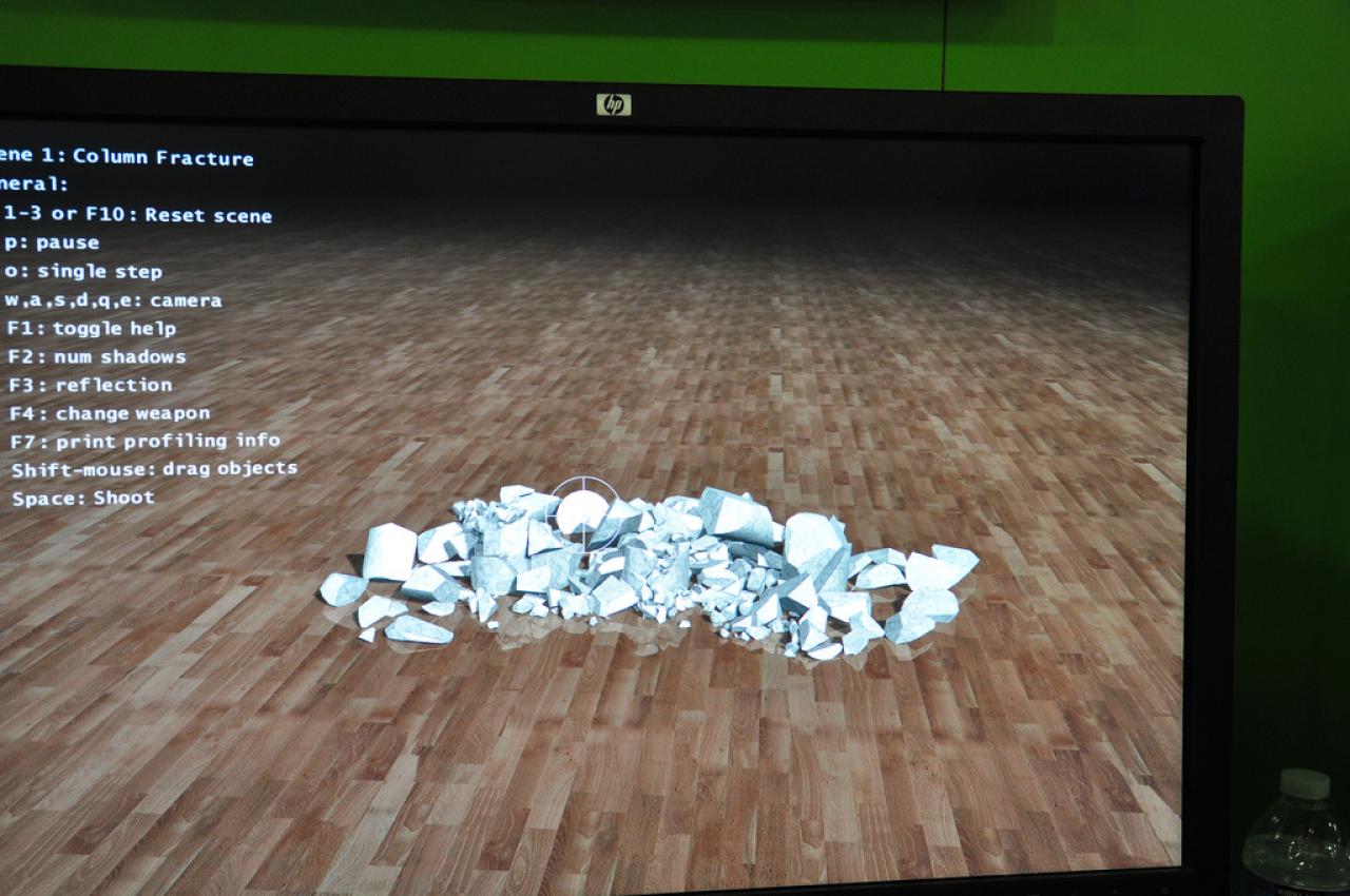 [09/03/2012] gdc 2012 san francisco nvidia physx fraction demo 7