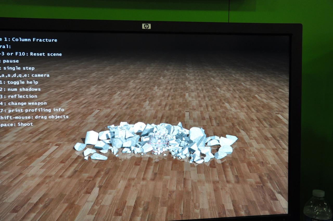 [09/03/2012] gdc 2012 san francisco nvidia physx fraction demo 9