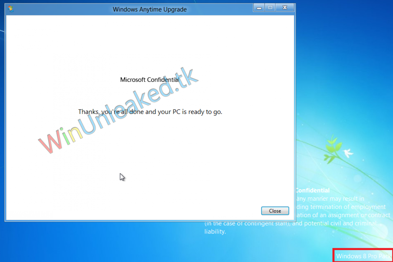 [30/03/2012] Microsoft plant anscheinend mehrere Versionen von Windows 8, die zum Teil wie ein Baukasten mit gewünschten Funktionen ergänzt werden können oder an einzelne Länder angepasst wurden. (12)