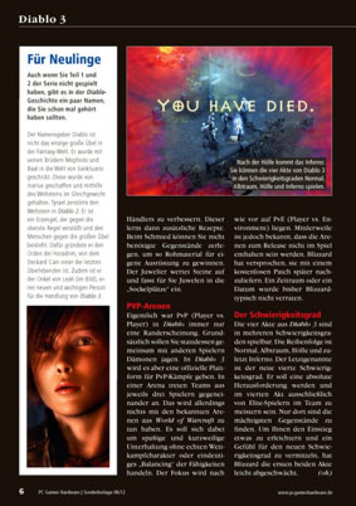 [20/04/2012] Diablo 3 - 24-seitiges Booklet in der kommenden PCGH 06/2012 (4)