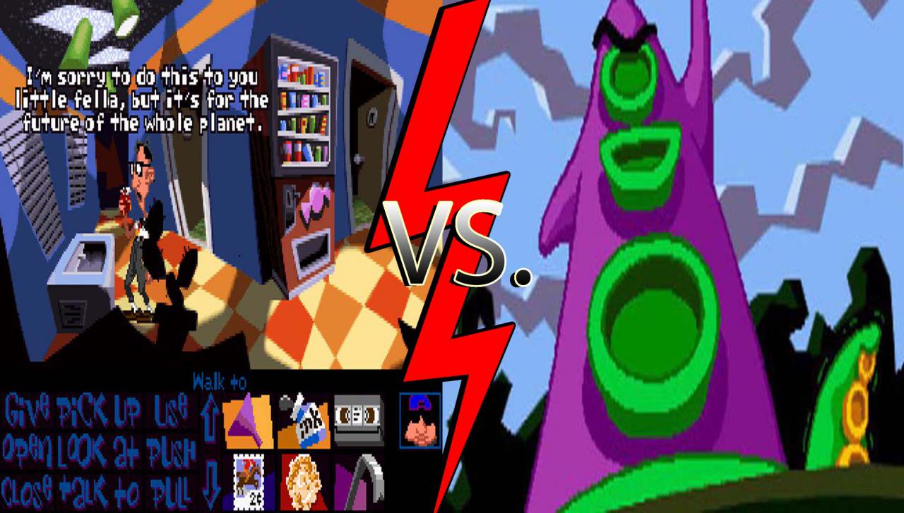 [27/04/2012] Day of the Tentacle: Bernard vs. Purple Tentacle