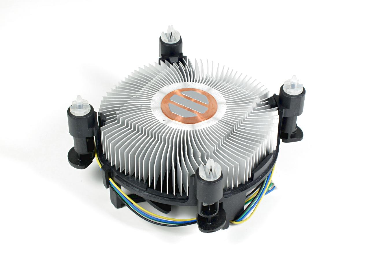 [20/04/2012] Der Boxed-Kühler einer Ivy-Bridge-CPU mit 77 Watt TDP entspricht dem bisherigen Modell