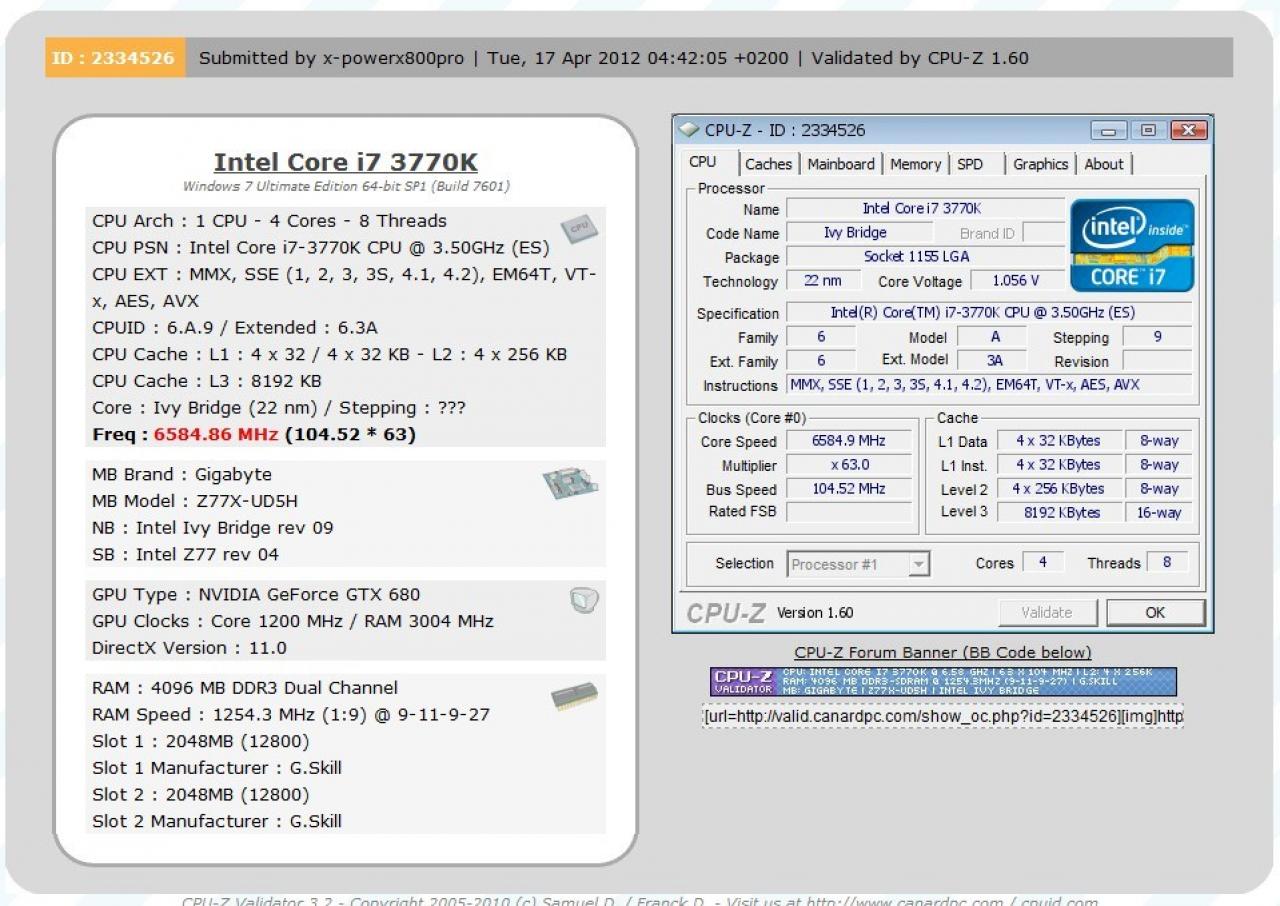 [18/04/2012] Core i7-3770K: 6,616 GHz mit Multi 63 erreicht (2)