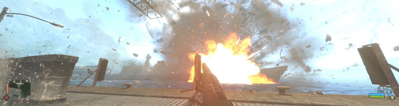 [13/04/2012] Crysis (Nvidia Surround; ingame4xAA; AO High; 16xAF; DX9; Motion Blur deaktiviert; 77% JPEG-Kompression) von -Lucky+Devil- (3)