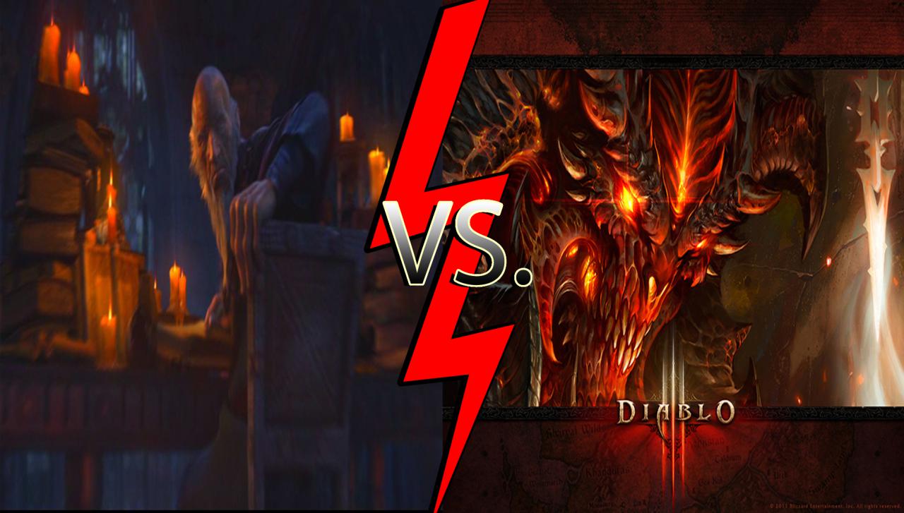 [27/04/2012] Diablo: Deckard Cain vs. Diablo