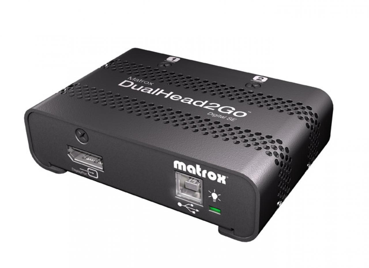 [18/04/2012] Matrox enthüllt Multi-Display-Adapter DualHead2Go Digital SE (4)