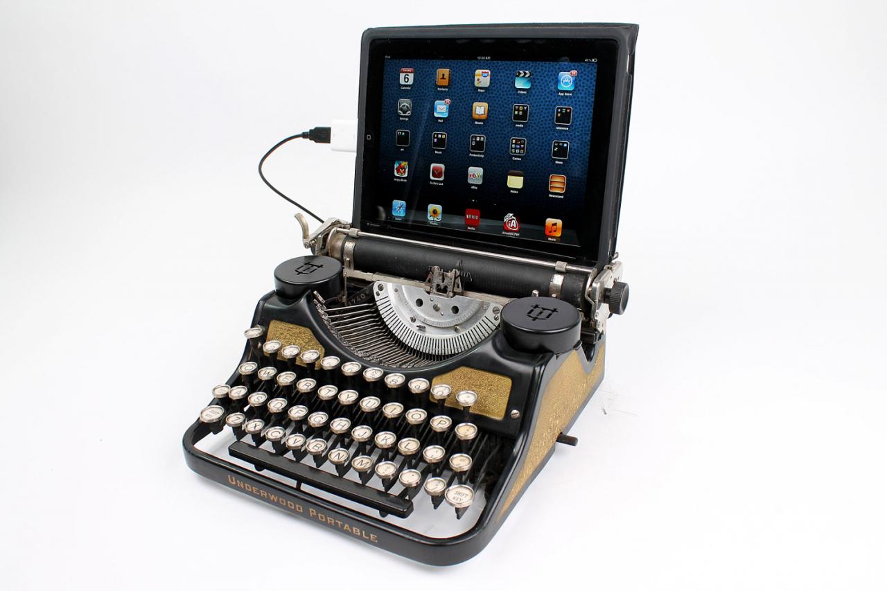 [02/04/2012] Tüftler bietet antike Schreibmaschinen für PC als Tastatur-Ersatz an (1) (11)