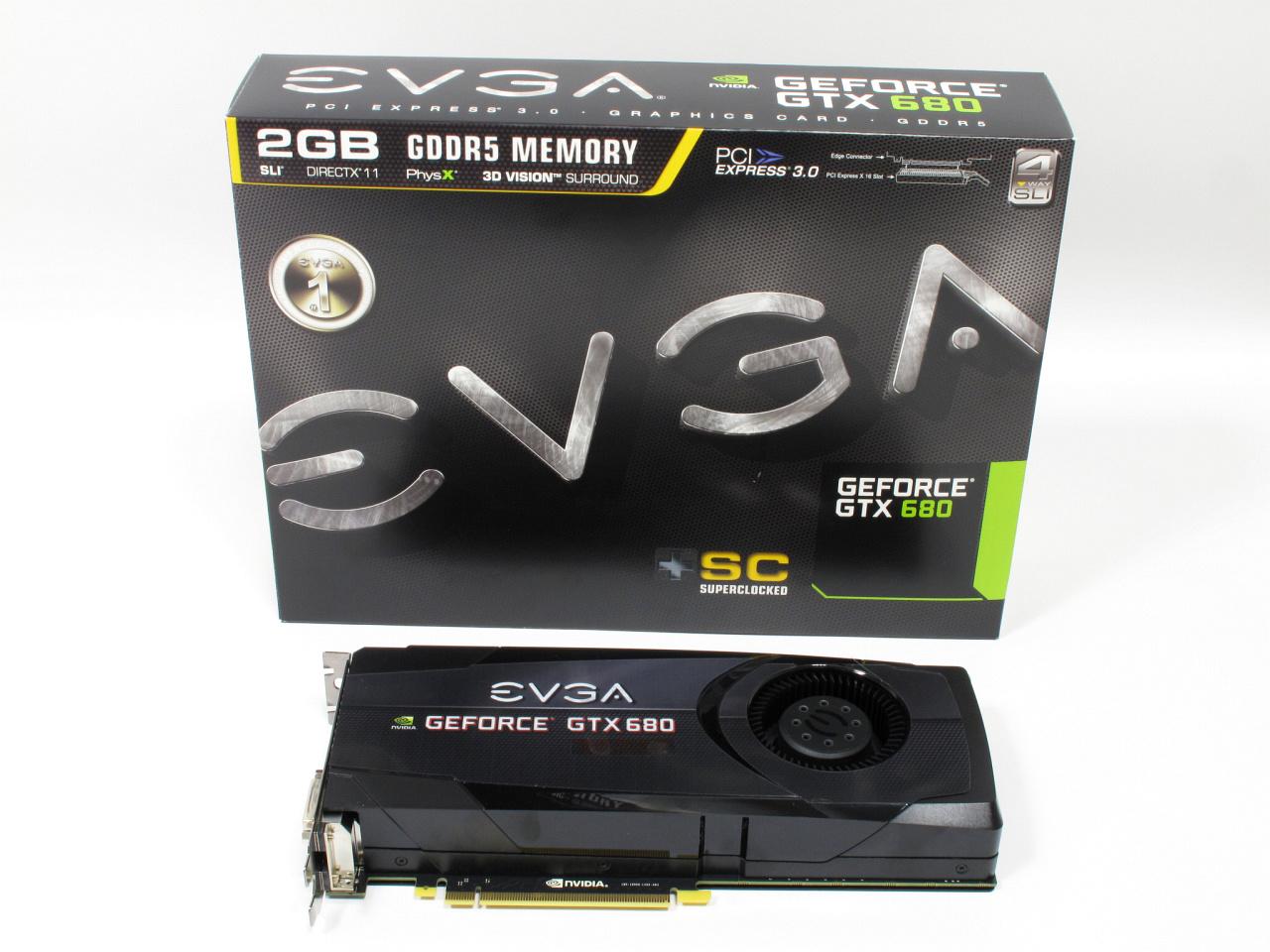 [27/04/2012] Evga Geforce GTX 680 Superclocked+: Nvidia-Referenzdesign + Blackplate (1)