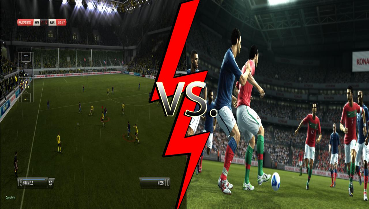 [18/04/2012] FIFA vs. PES: Es muss wohl kaum etwas zu diesem Duell gesagt werdem. FIFA hatte jahrelang die Fußball-Krone inne, bis Pro Evolution Soccer mit einem innovativen Gameplay alle Fußball-Fans für sich gewinnen konnte. In den letzten zwei Jahren holte sich FIFA den Platz an der Sonne allerdings wieder zurück.