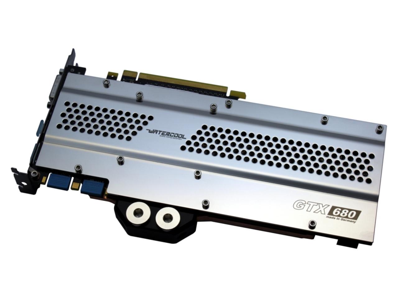 [29/04/2012] Watercool GPU Backplate GTX 680