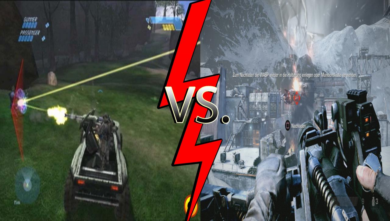 [18/04/2012] Halo vs. Killzone: Der Ego-Shooter Killzone für die Playstation 2 wurde von Sony damals als Halo-Killer angekündigt. Wirklich bewahrheitet hat sich diese Voraussage bis heute nicht, allerdings kommt der dritte Teil wenigstens in Sachen Grafik und Action an das große Vorbild heran. Über die Qualität von Halo muss wohl kaum gesprochen werden.