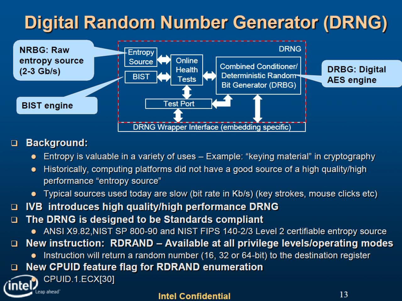 [23/04/2012] Der Digital Random Number Generator (DRNG)