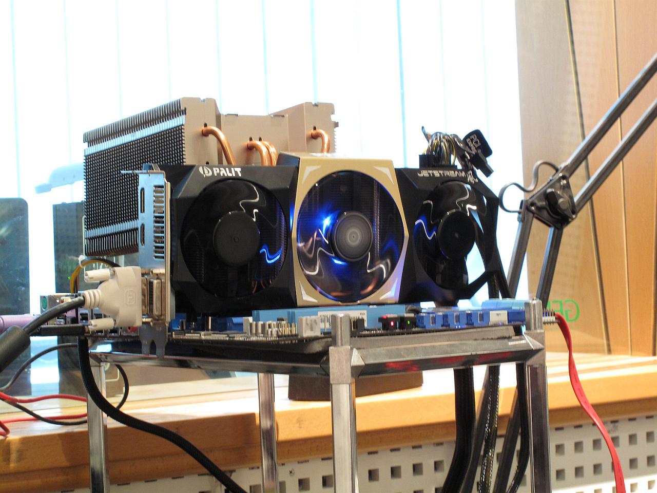 [04/04/2012] Palit Geforce GTX 680 Jetstream: Blaulichtmilieu