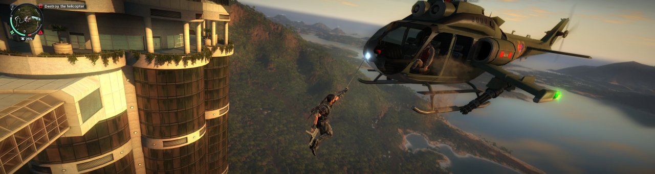 [13/04/2012] Just Cause 2 (Nvidia Surround; DX10; 4x ingameAA; First-Person-Mod; HD-Clouds Mod; HighResMoon&EnhancedStars Mod; Increased Grapple Range&Speed-Mod) von -Lucky+Devil- (4)