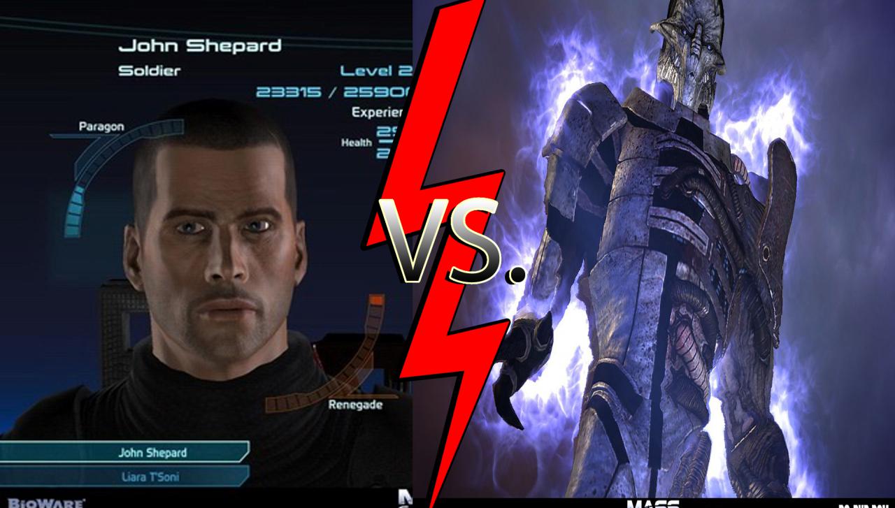 [27/04/2012] Mass Effect: Commander Shepard vs. Saren