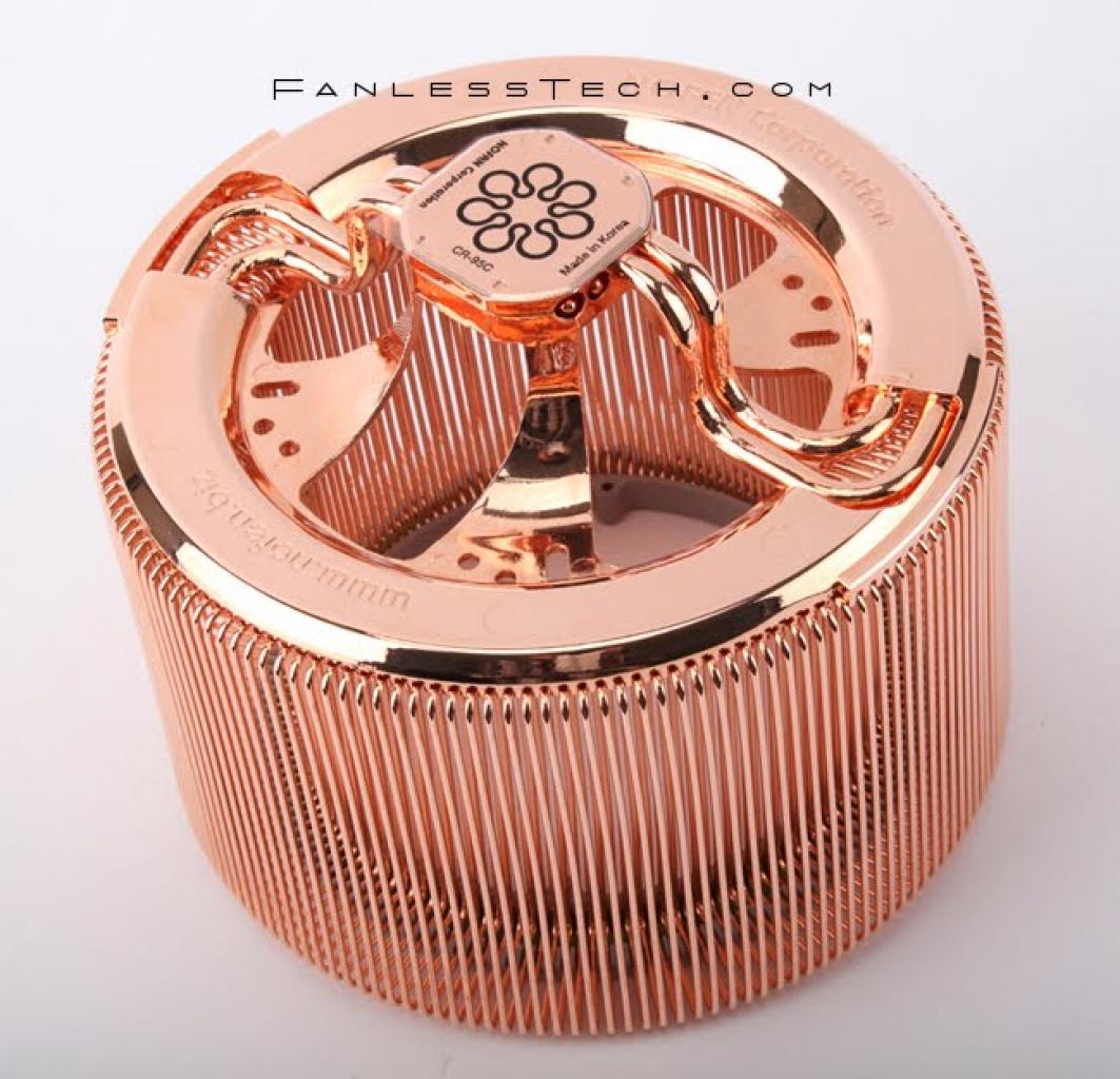 [24/04/2012] Nofan enthüllt passiven CR-95C-CPU-Kühler komplett aus Kupfer (1)