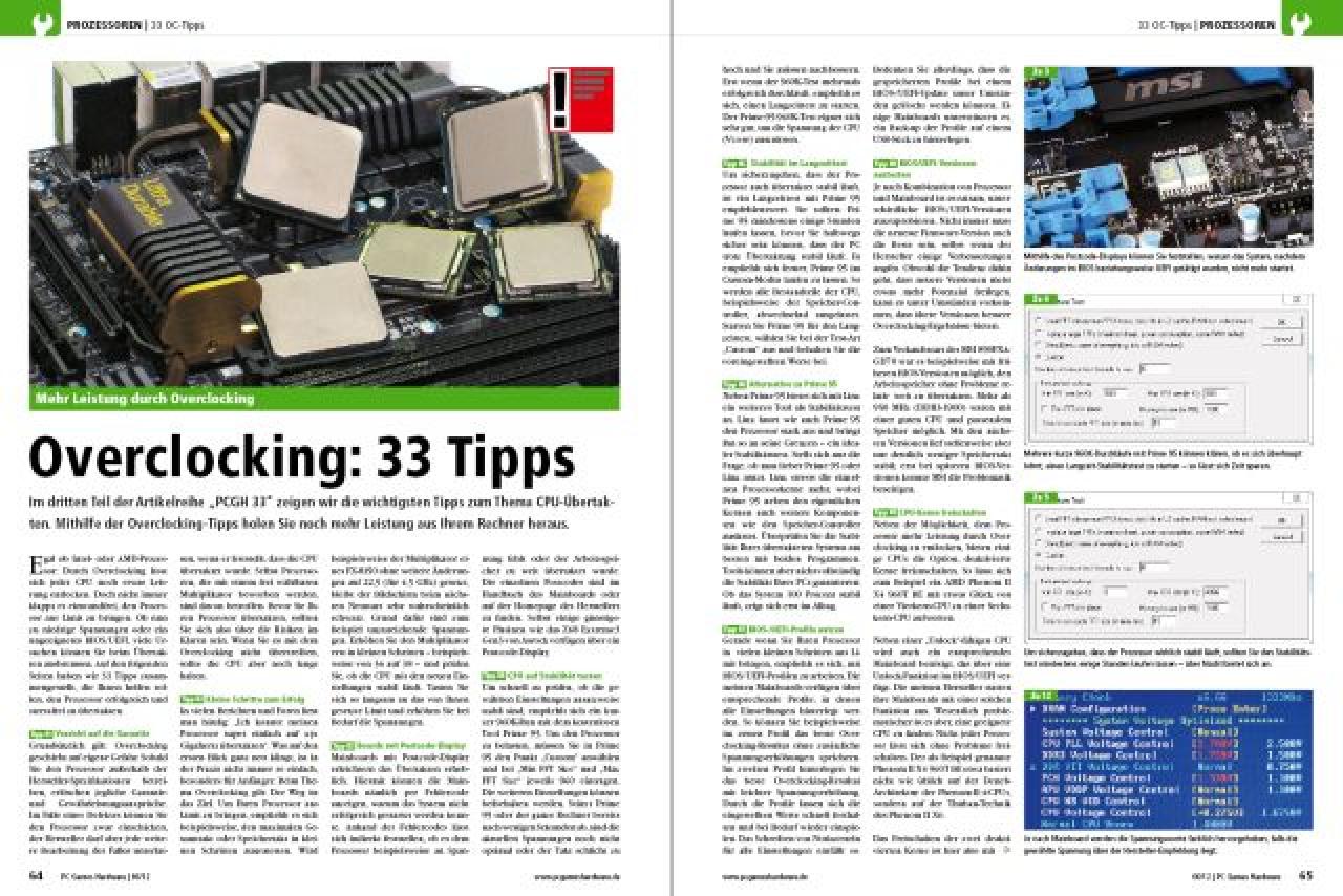 [24/04/2012] 33 OC-Tipps für mehr Leistung: Vorschau auf PCGH 06/2012 (1)