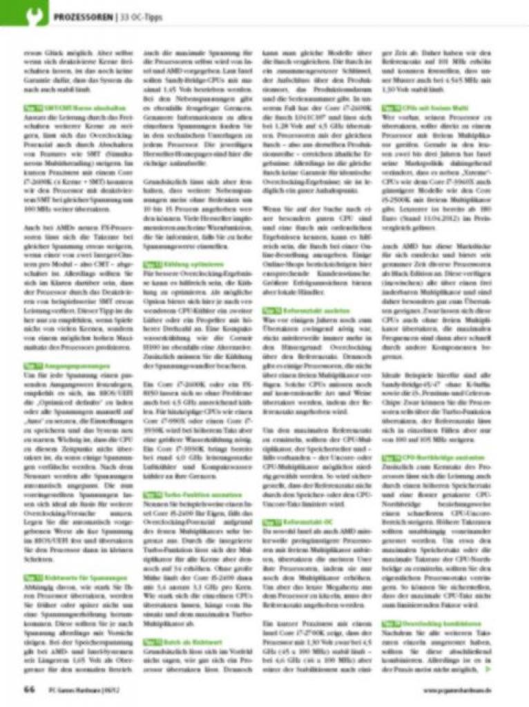 [24/04/2012] 33 OC-Tipps für mehr Leistung: Vorschau auf PCGH 06/2012 (2)