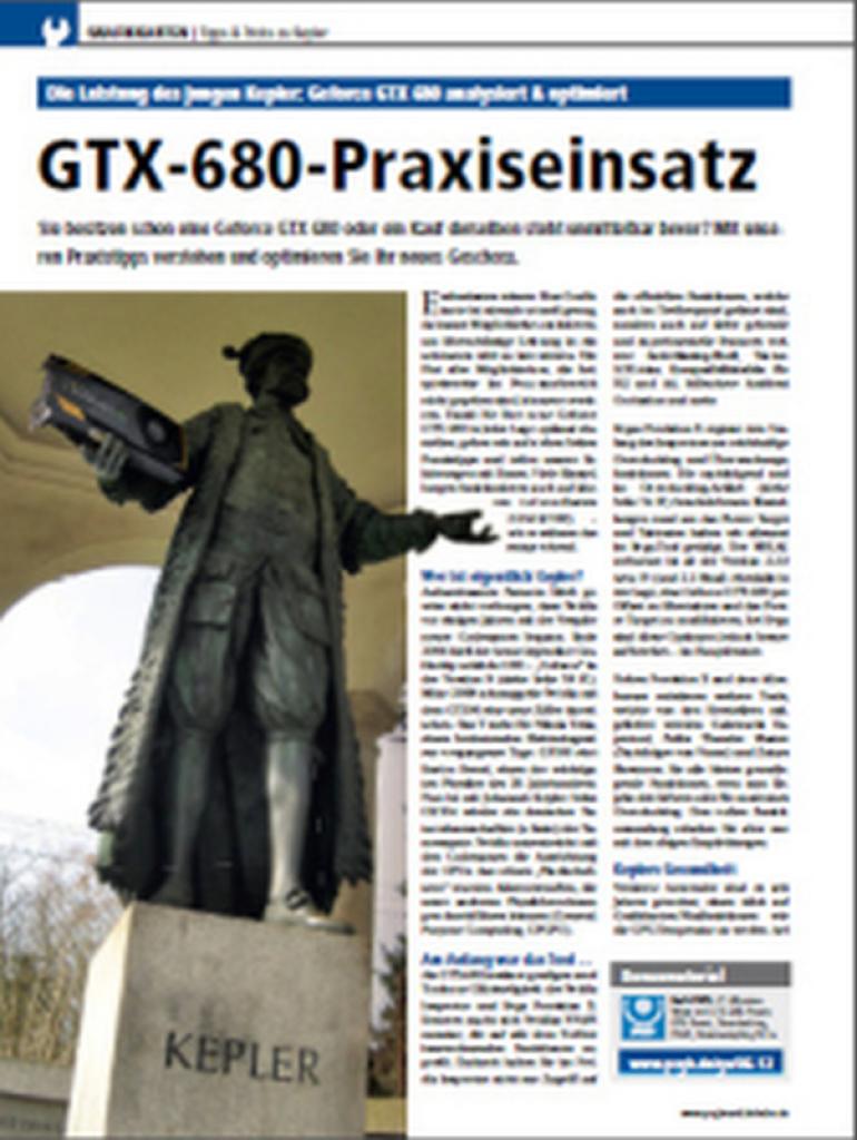 [27/04/2012] Geforce GTX 680 in der Praxis: Vorschau auf PCGH 06/2012