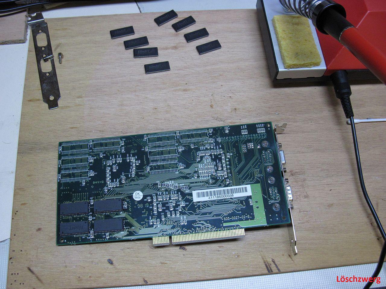 [10/04/2012] Tolles Retro-Projekt: 3dfx Voodoo 2 wird repariert und aufgemotzt (19)