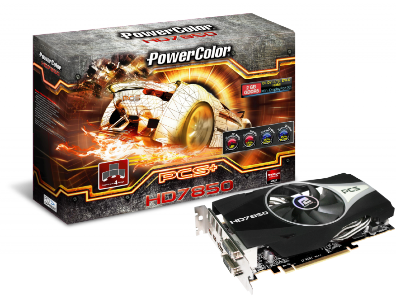 [06/04/2012] Powercolor übertaktet HD 7850 PCS+ auf 1.000 MHz