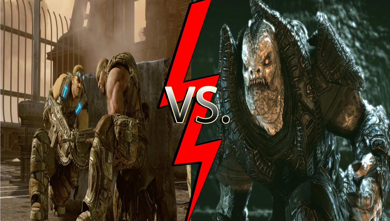 [27/04/2012] Gears of War: Marcus Fenix vs. Lord Raam