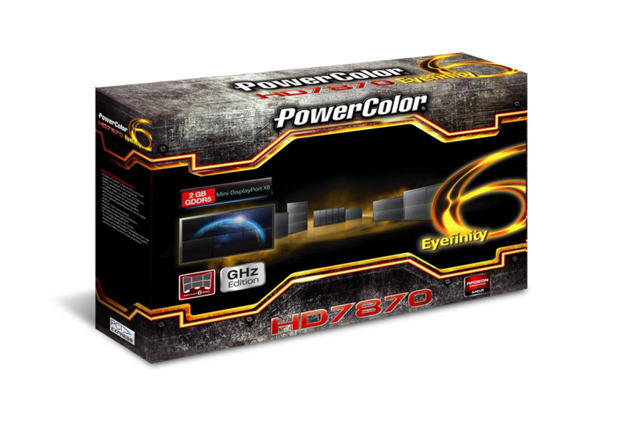 [25/04/2012] Powercolor enthüllt Radeon HD 7870 Eyefinity 6-Edition (1)