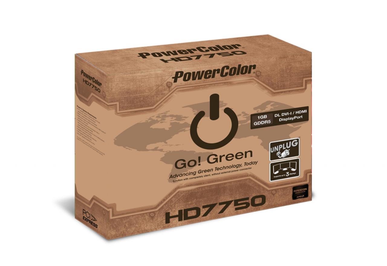 [19/04/2012] PowerColor Go! Green HD 7750 (1)