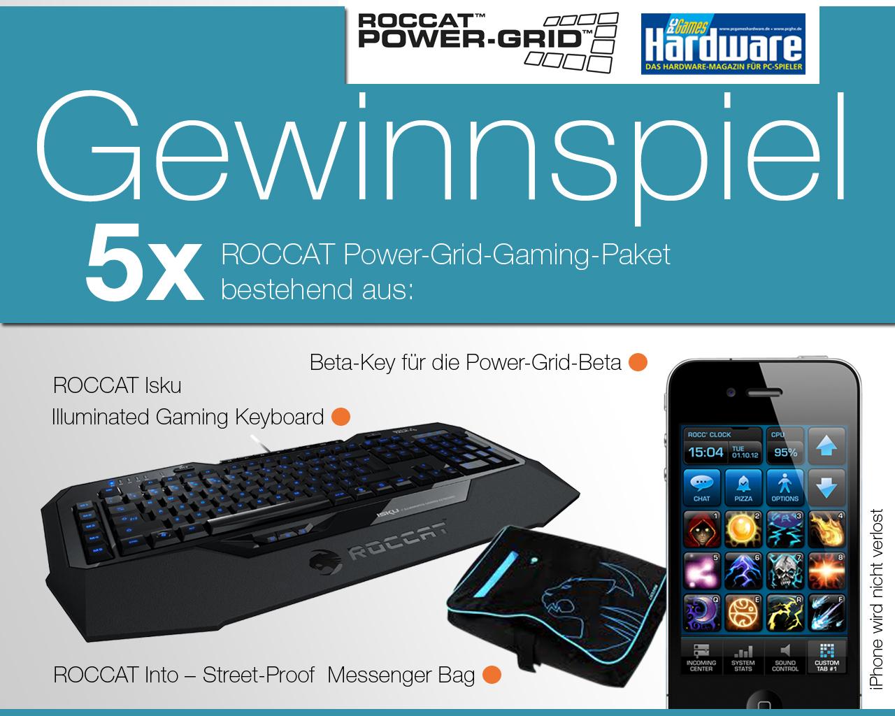 [25/04/2012] ROCCAT Power-Grid-Gewinnspiel
