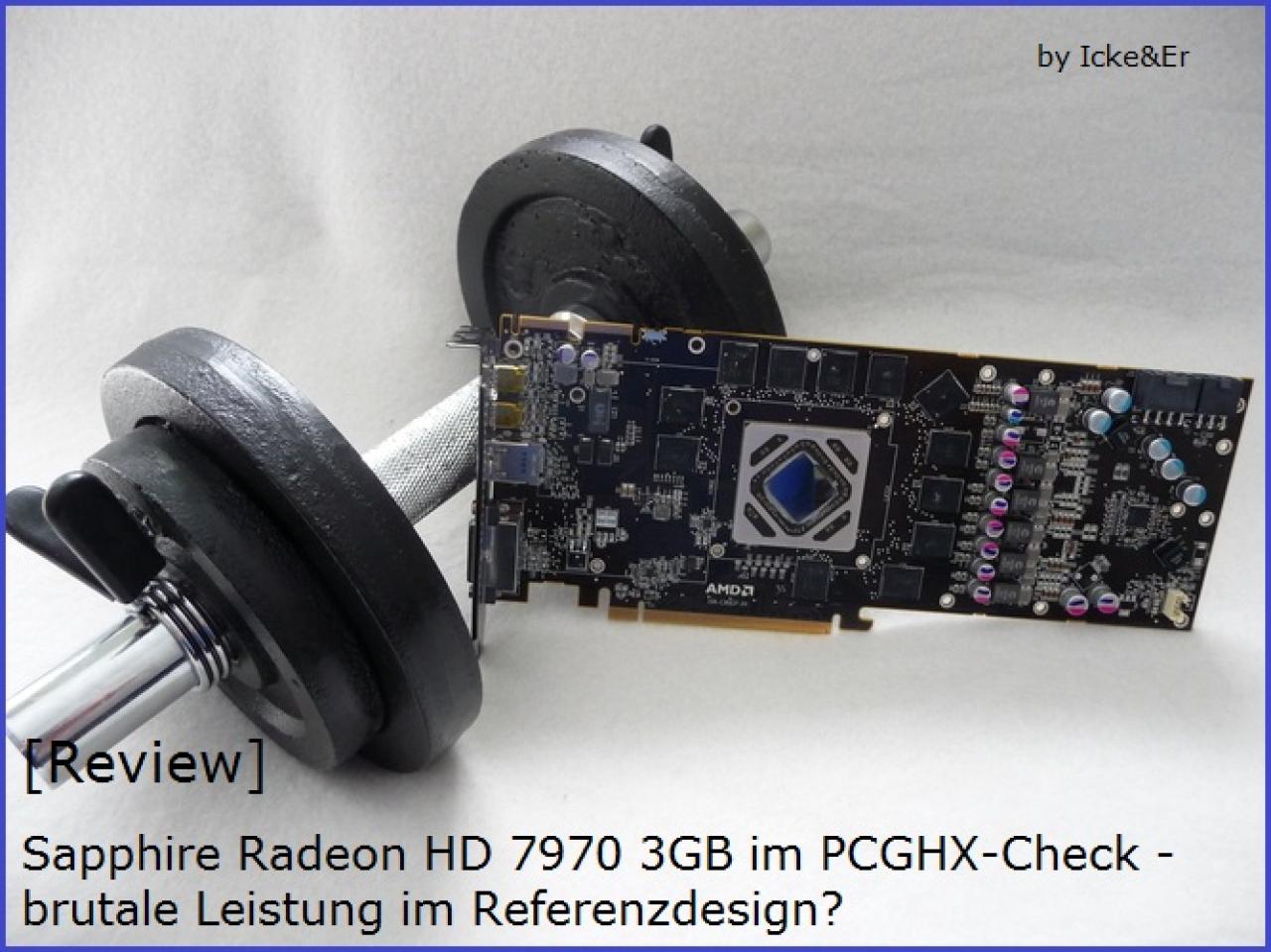 [05/04/2012] Sapphire Radeon HD 7970 3GB im PCGHX-Check - Was leistet das Referenzdesign? (10)